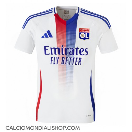 Maglie da calcio Olympique Lyonnais Prima Maglia 2024-25 Manica Corta